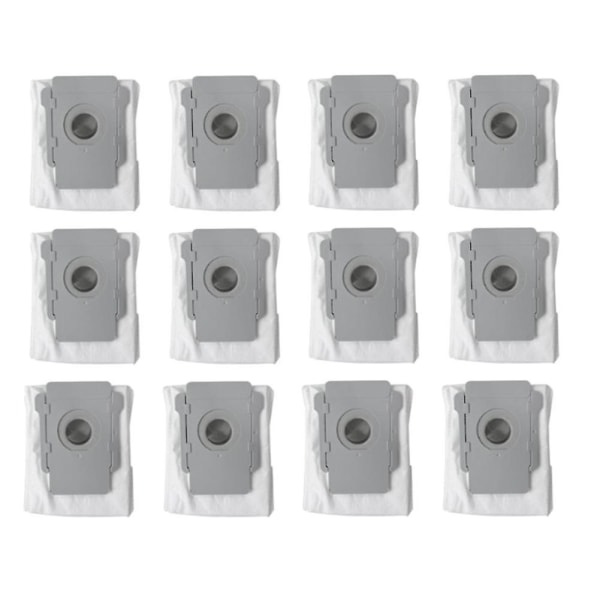 12-pack vakuumpåsar för iRobot Roomba i7 i7+/plus s9+ (9550)--