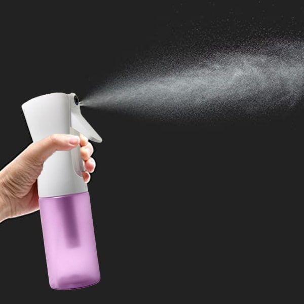 TG 2:n 200 ml suihkepullo, täytettävä suihke, violetti+sininen
