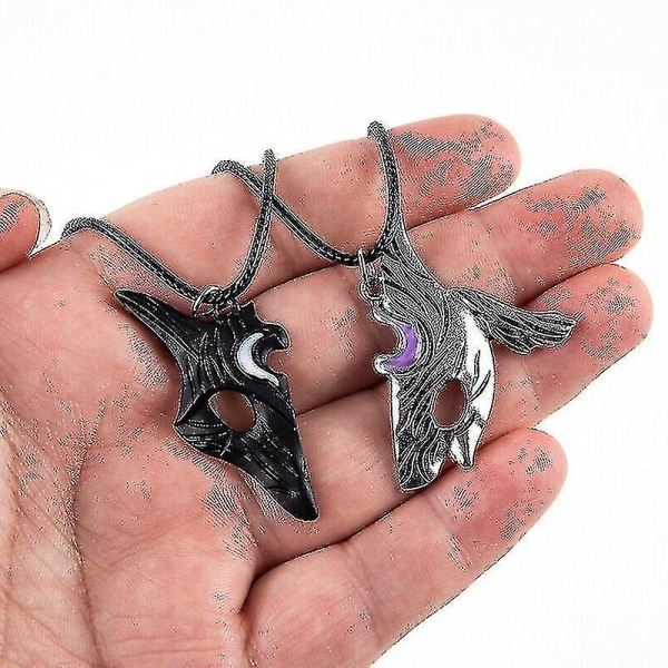League of Legends Kindred Eternal Hunter Häge Halsband Smycken Present 2:a/ set-
