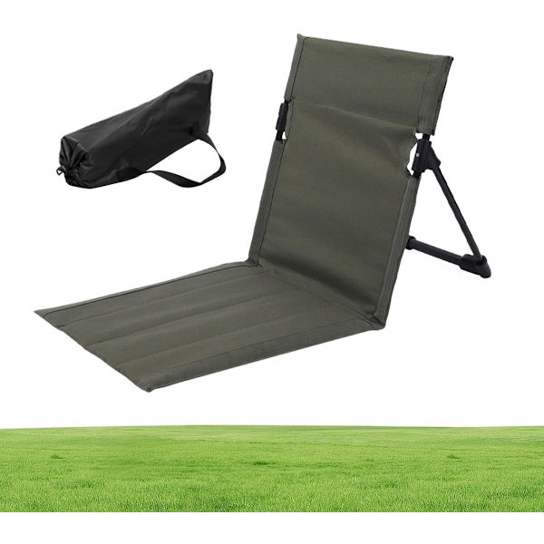 bit - Fällstol - Fällbar strandstol - Bärbar fällstol - Aluminiumram - Med 600D Oxford-tyg
