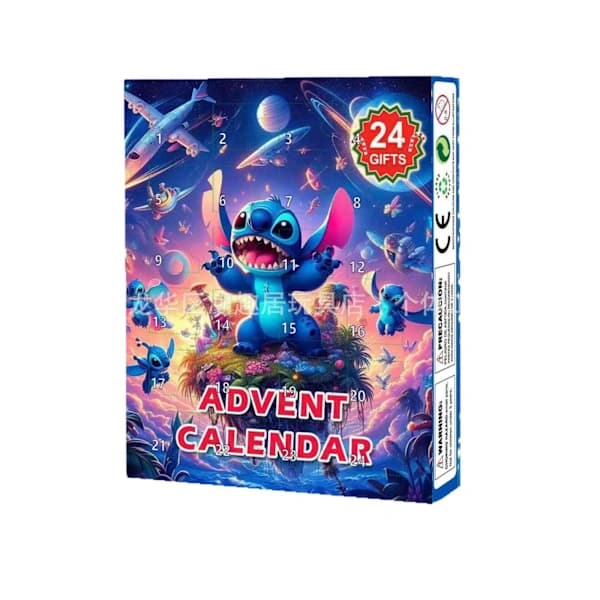 25-26 Ny Stitch Lilo & Stitch Julkalender Blind Box H_yux H