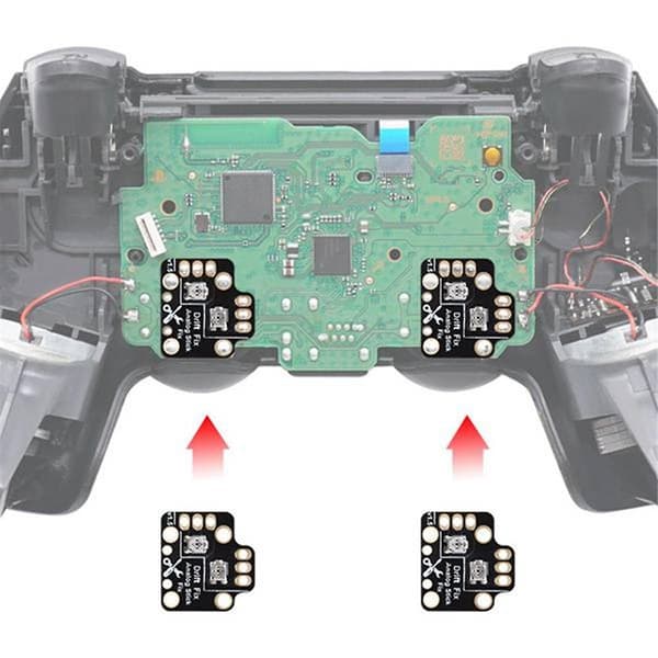Gamepad Joystick Drift Reparationskort Controller Analog Thumb Stick Drift Fix Mod til //X