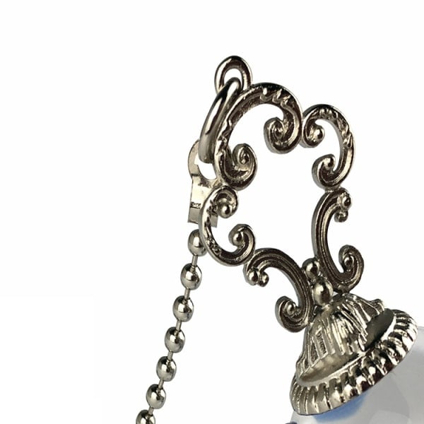Taklampe, amerikansk retrobelysning, tilbehør (blå spiral)