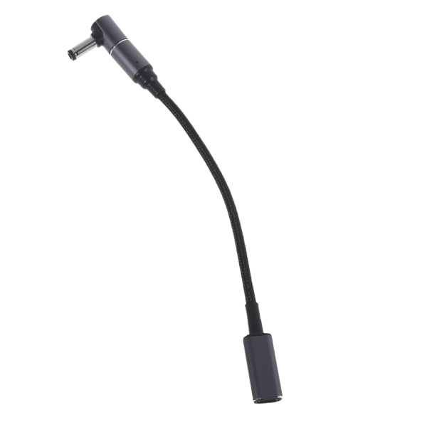 Magnetisk 100W - 5,5x2,1mm USB Typ C Plug Converter Kannettava Power Snabbladdningskabel för Laptop Laddare