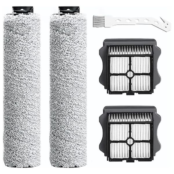 Ersättningsdelar Borstrullar Filter Kompatibla för IFloor3, Floor One S3 Våt- och Torrdammsugare-yux