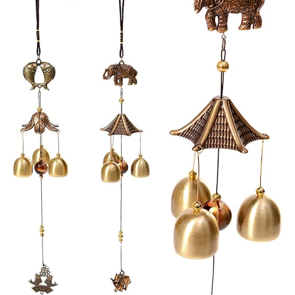 2 stk Feng Shui Hengeklokker Hageklokke Fengshui Henge De