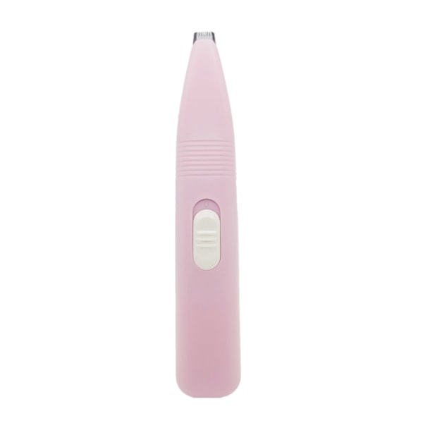 Hundeklipper, hundetrimmer til trimning Lavt støjniveau elektrisk hundehårstrimmer, trådløs barbermaskine til katte og små hunde til poter, øre (pink) Pink