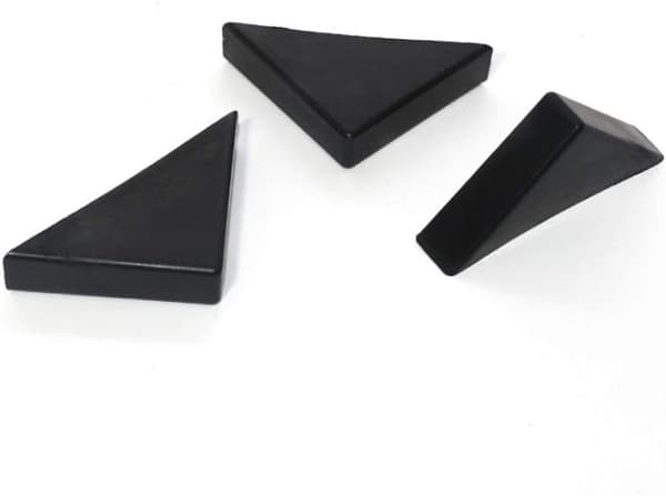 8 delar - svart - Hörnskydd - skydd och skydd - plast - 12*47 mm