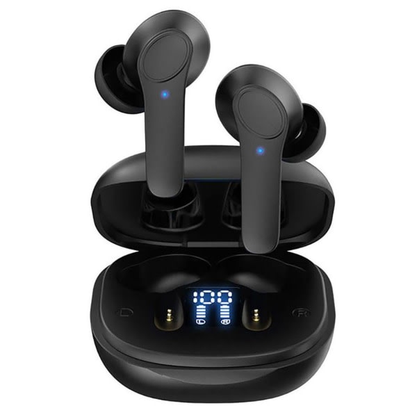 Bluetooth kuulokkeet, 5.0 smart touch ja slitstarkt trådlöst huvud