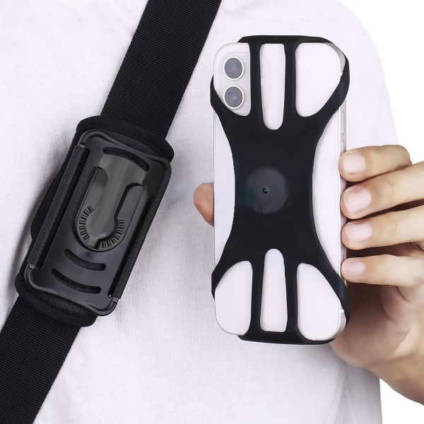 TG Smartphone Bälteshållare, Universal Ryggsäck matkapuhelimiin asti