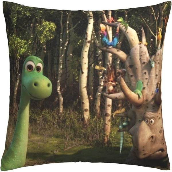 The Good Dinosaur Myke putetrekk 45 X 45 Cm Firkantede putetrekk Komfortable dekorative putetrekk Luksuriøst trekk for sofa soverom hvitt