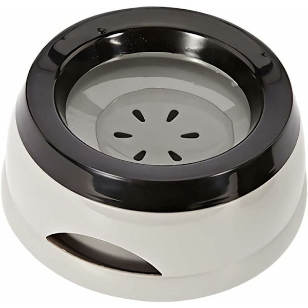 Hundeskål Spildsikker Hundevandskål Langsom Foder Vanddispenser Skål til Hjem og Rejse Vandskål til Hunde/Katte/Kæledyr
