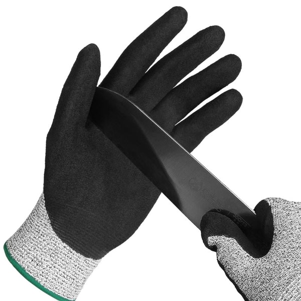 TG Anti-Cut Glove(XL),Oyster Glove Level 5-skyddet tillverkad av St