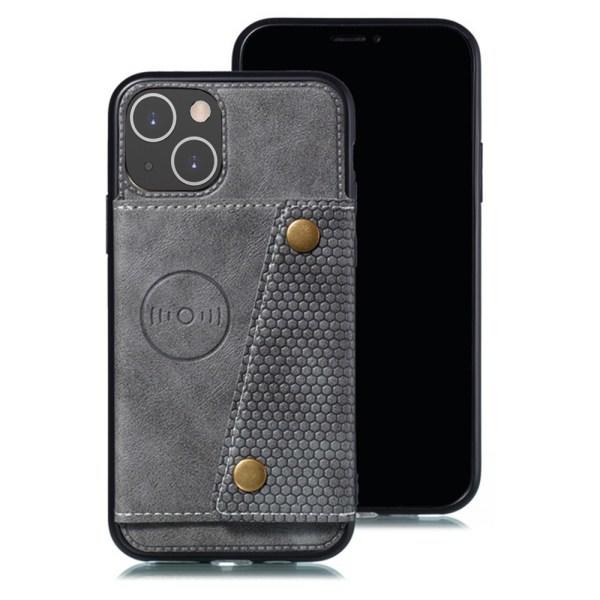 TG iPhone 13 Mini - Skal med Kortholder Sort