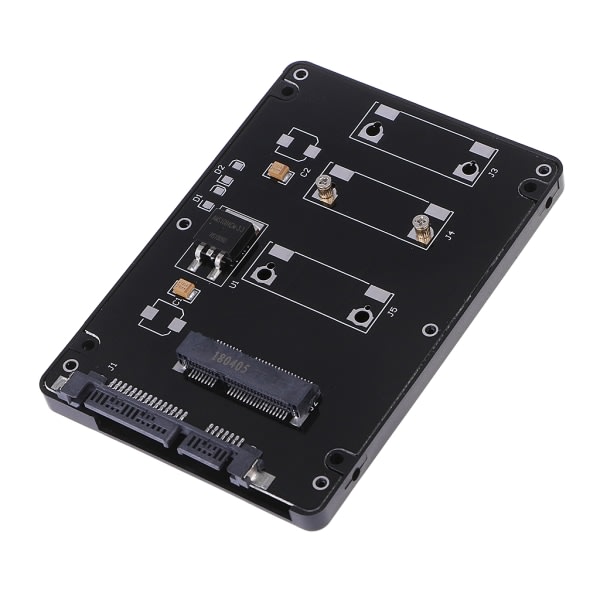 Högkvalitativt hölje Case Converter Adapter Högkvalitativt sort hårddisk Converter Hårddisk med etui 7 mm tyklek
