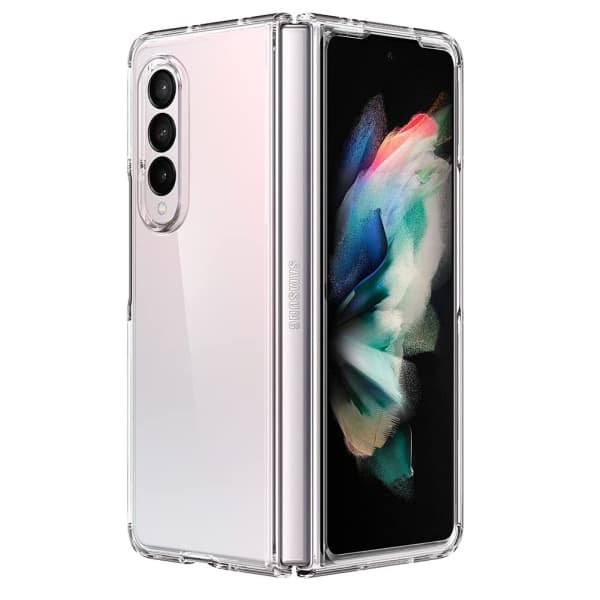 TG Suojaava Silikonikotelo - Samsung Galaxy Z Fold 3 Läpinäkyvä