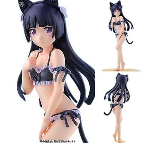 S?t Min Syster Svart Katt Baddr?kt Leksak Doll