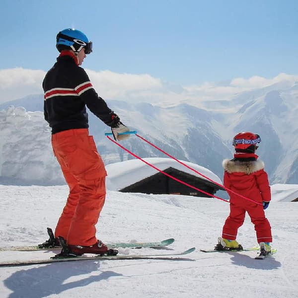 21m Ski-treningssele for barn - Lær å stå på ski med skiutrustning for gutter og jenter - Begynnerutstyr for vintermoro