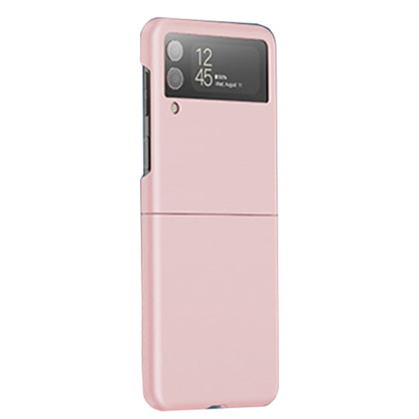 TG Samsung Galaxy Z Flip 3 - Snyggt Skyddande FLOVEME Skal Rosa