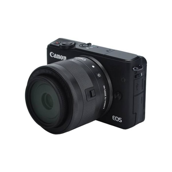 JJC modlysbeskyttelse til Canon EF-M 28mm f/3.5 Macro IS STM Objektiv mot