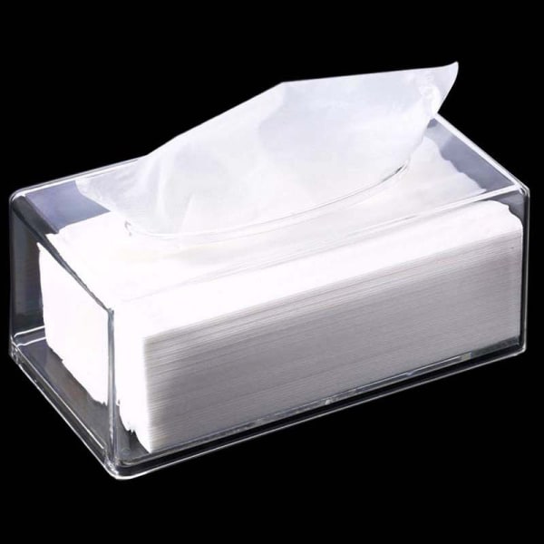 Rektangulær vevnadsboksholder, vevnadsdispenser for benk B