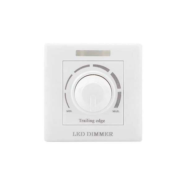 LED Dimmer Switch, 220V 200W med Infraröd Fjärrkontroll LED Dimmer Switch Universal Ljusdimmer Knappbrytare Dimmer Switch, DEBUNS