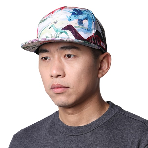 Sommer Ji Flat Rim Hatt Utendørshatt Baseball Cap for Kvinner
