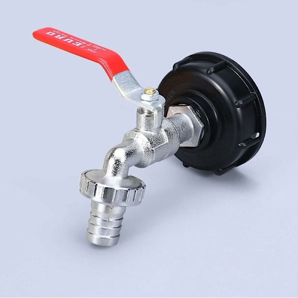 Kugleventil Reservedele Messing Tankadapter S60X6 IBC Trådforbindelse Ventiltilbehør Dele Hane Have Slangeforbindelse