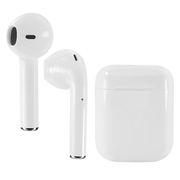 i12 Langattomat Bluetooth-kuulokkeet TWS Touch Bluetooth -kuulokkeet vit