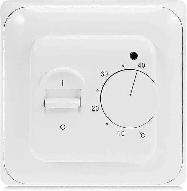 Manuelt elektrisk gulvvarmetermostat med AC 220v 16a probe, mekanisk gulvvarmetermostat controller