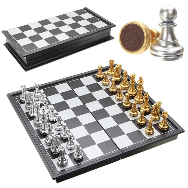 Reseschack Magnet Black Svart