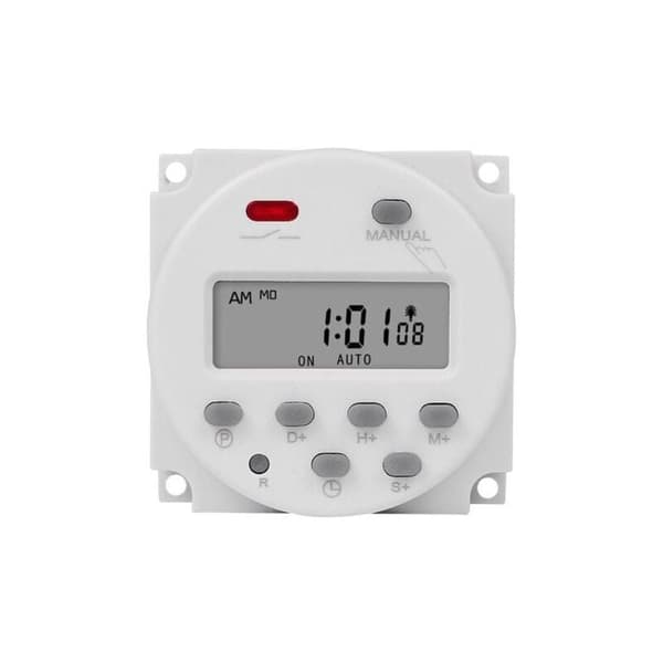 1 stk. cn101a LCD Tidsafbryder 12V 110V 220V Tidsrelæ Gadebelysning Display Panel Strømtimer (220V), fra DEBUNS