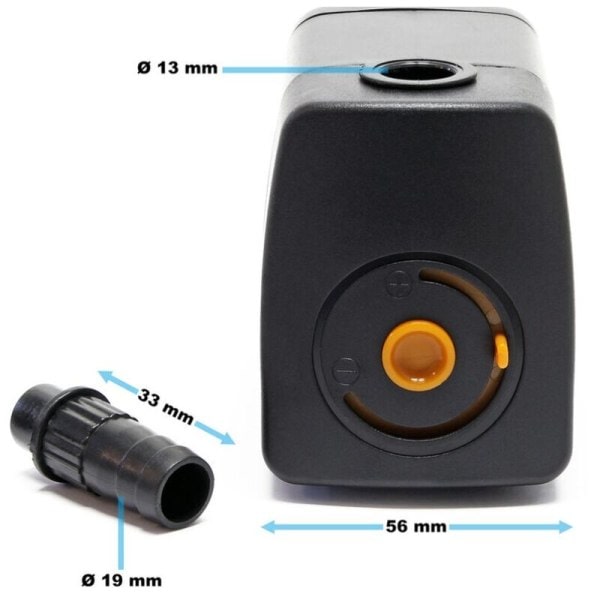HJ-931 ECO Akvariumpumpe 800l/h 16W justerbar
