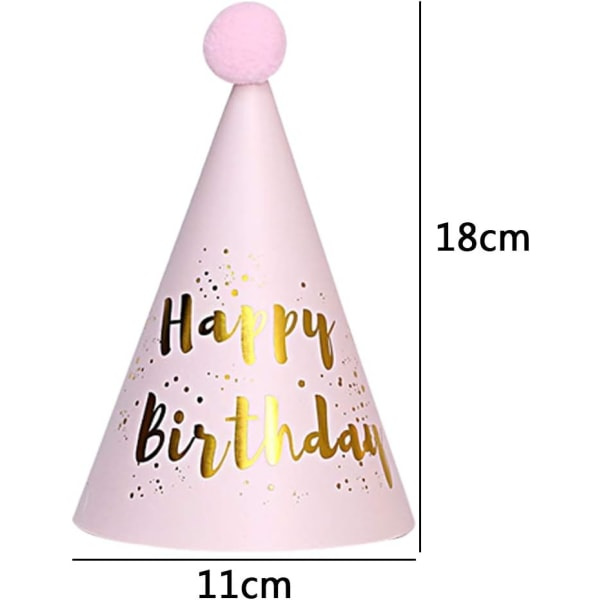 12 stk partyhatter sett festhatter festkonhatter