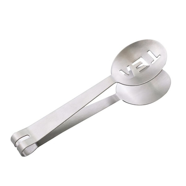Holdbar tepåse sæt Clip rustfrit stål tepåse Tang Squeezer