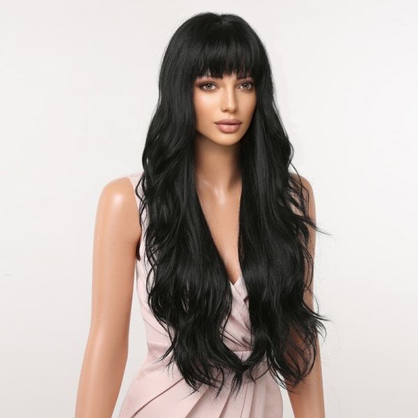TG Rak peruk med lugg Virgin Hair 150 %