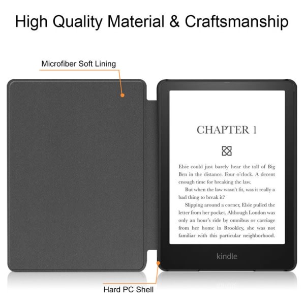 TG 1 x 2021 Magnetic Smart Case til Kindle Paperwhite 11. 6,8 tum g