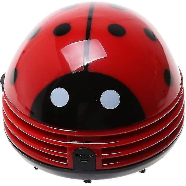 Electric Ladybug Patterned Battery-Powered Table Vacuum Cleaner Mini Vacuum Cleaner--