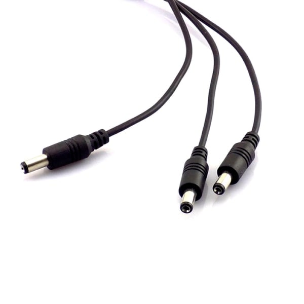 DC 5,5 mm strömdelare - 1 hona till 3 hanar