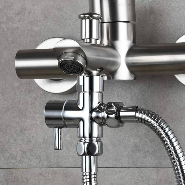 Vridventil i massiv mässing G1/2\" Handdusch-duschkomponenter
