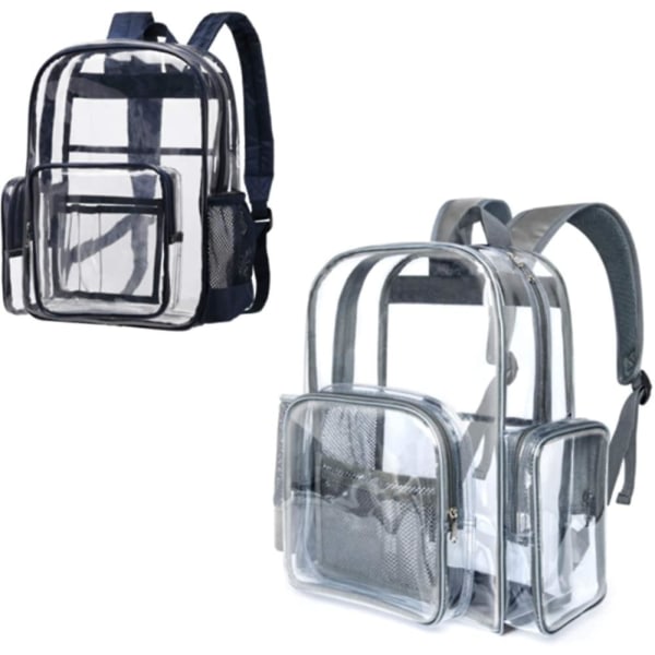 Transparent ryggsäck, robust genomskinlig ryggsäck