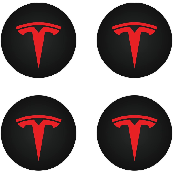 Centerkapsel (4 stk) til Tesla Model Y Model 3 Modifikation Navkapsel (