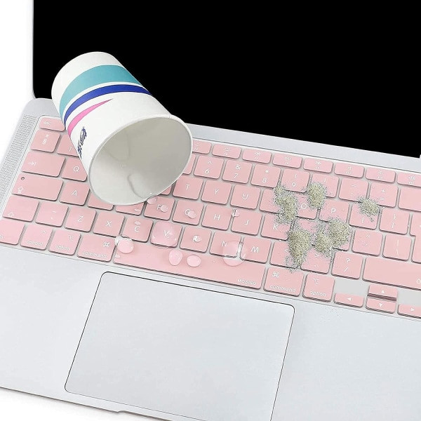 TG Rose Quartz Tangentbordsskydd Kompatibel med MacBook Air 13 Tommer