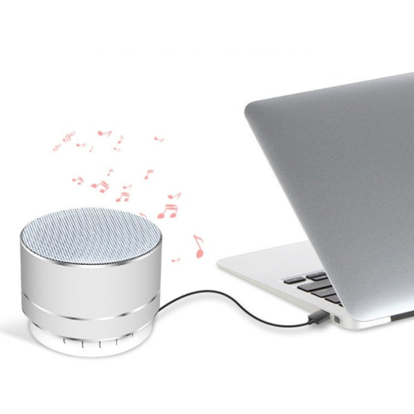 Langaton Bluetooth-kaiutin, minikaiutin (vaaleanpunainen)