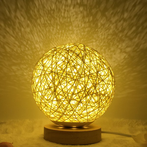 Rotting Ball Moon Light 5,9 tum Led Globe Rotting Ball Lampa