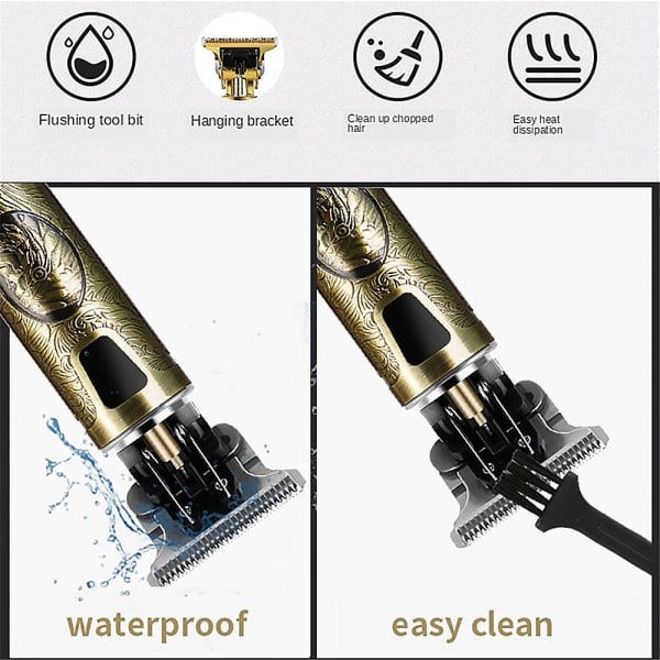 TG Elektrisk Rakapparat Clipper Män Razor Skäggtrimmer