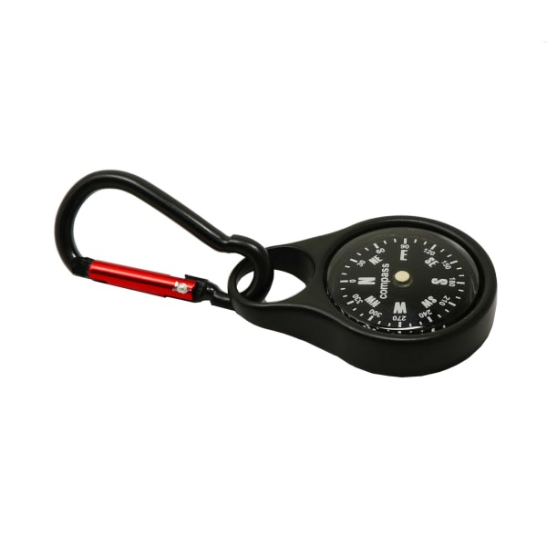 Nyckelring, bergspännekompass, vattentät och stötsäker bärbar kompass, professionell ja multifunktionell
