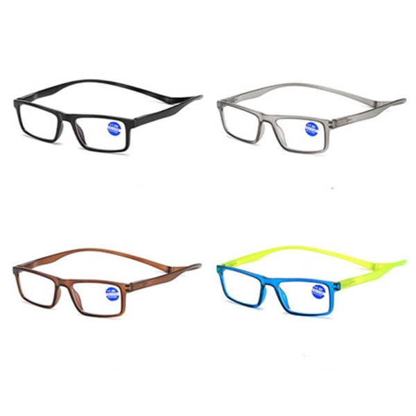 TG Smidiga Läsglasögon med Styrka (+1,0 - +4,0) Blå +2,5