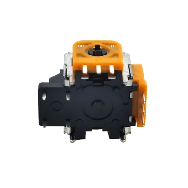 5 st 3D Analog Sensor Modul Ersättningskontroll 2,3K Joystick Axel Analog Tummepinne Reparationstillbehör Reservdel för Yellow