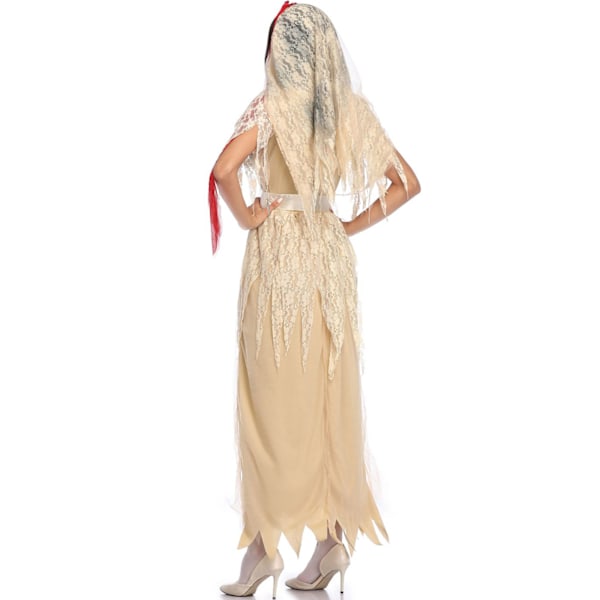 Halloween kostume vampyrbrud for voksne XL